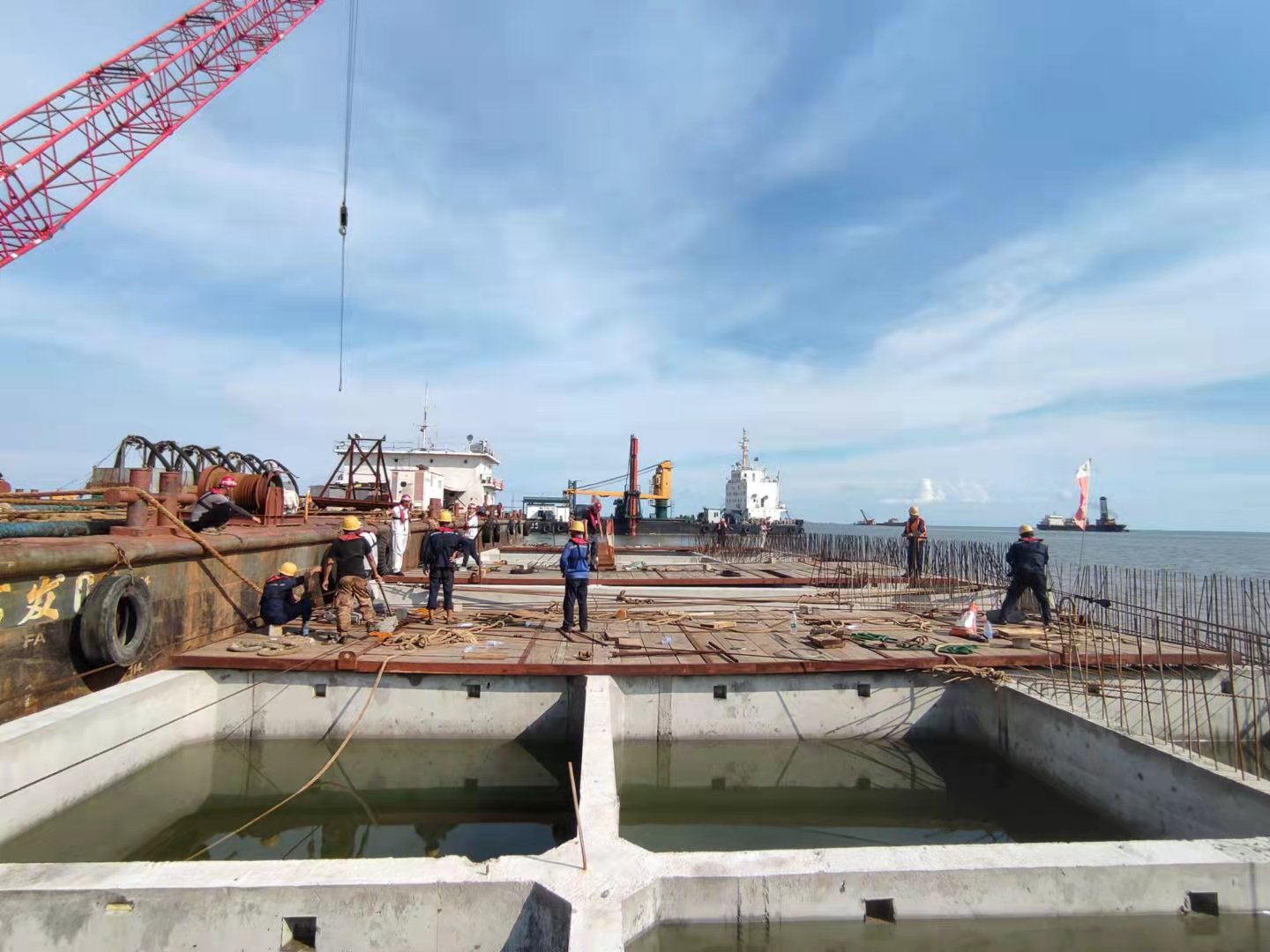 300米栈桥横空出世丨北部湾港最大散货码头加速推进-港口网