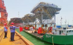 绿色装卸新利器：北部湾港北海码头再添3套负压除尘漏斗